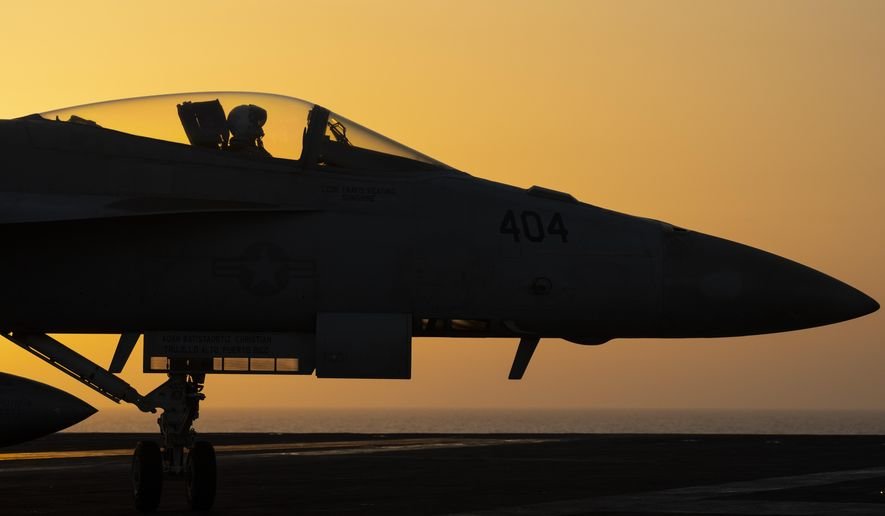 Two U.S. Navy fighter pilots shot down over Red Sea